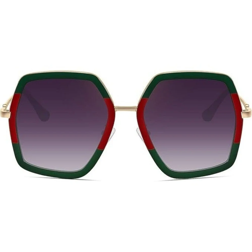 Oversized Sunglasses Women‎ Trendy Fashion Shades UV Protection Designer Style